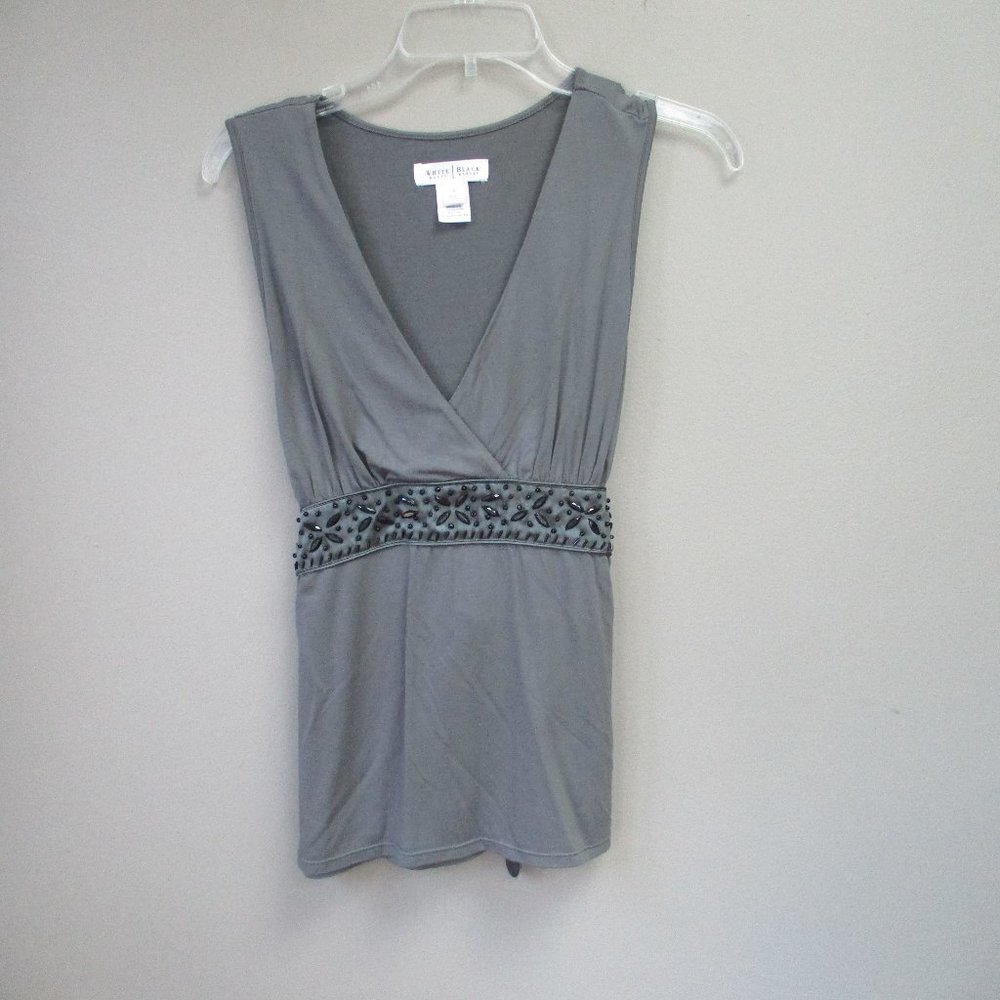 White House Black Market Sleeveless Blouse Small